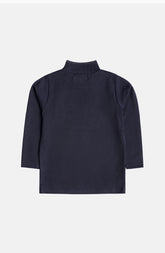 Basic Navy Highneck